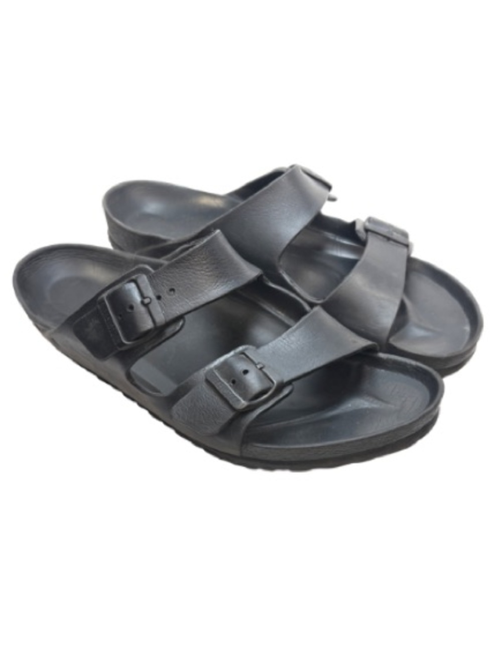 Birkenstock Men’s Black EVA Rubber Sandals | 46 - Picture 3 of 11
